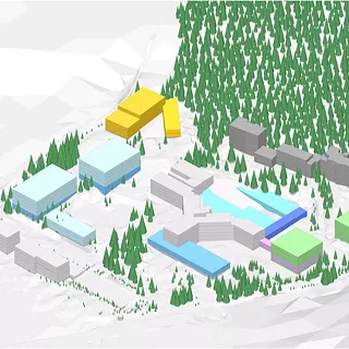 Areal Hochgebirgsklinik Davos