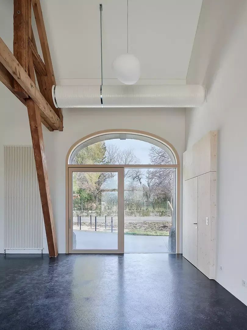 Vue intérieure depuis la salle de spectacles