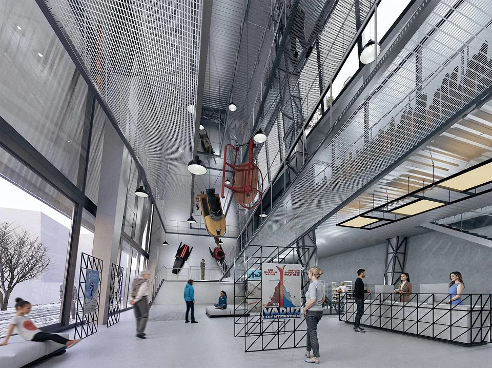 Visualisation finale de l'intérieur