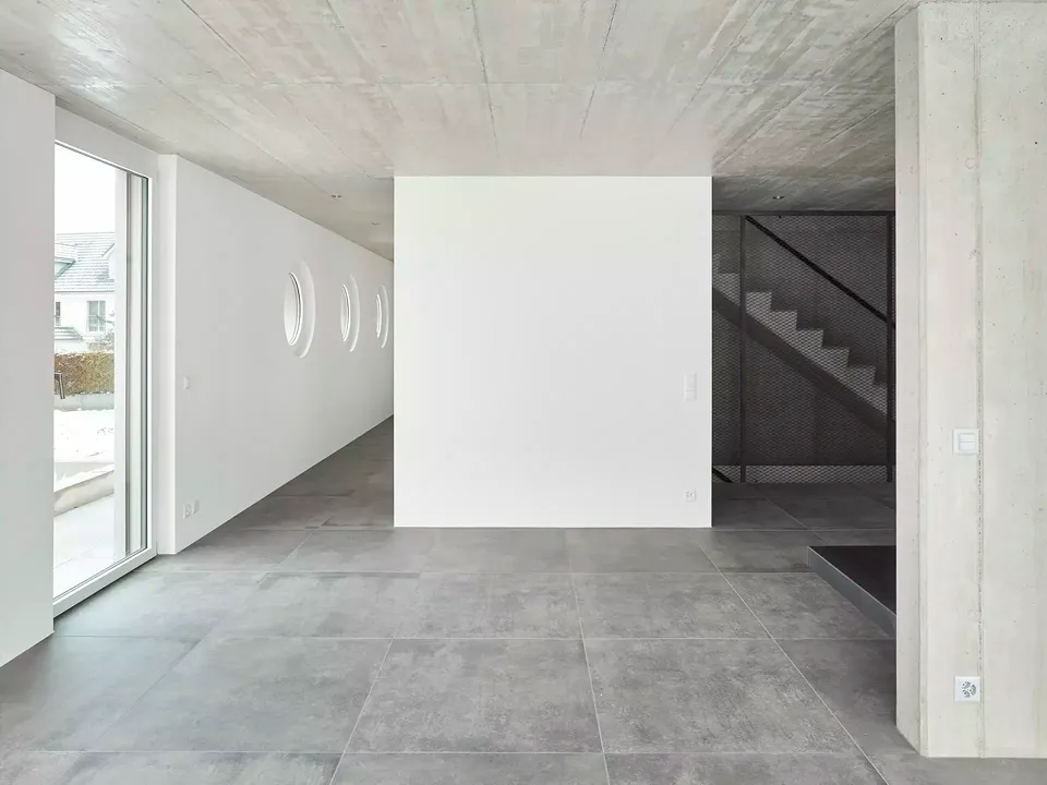 Wohnzimmer und Eingang