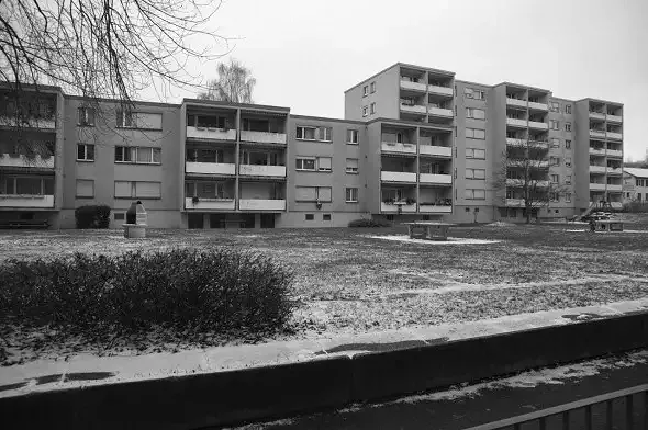 Vor dem Umbau, Balkonseite