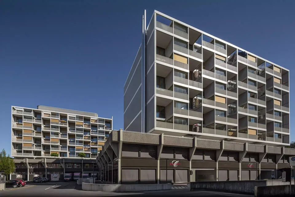 vue façade nord-ouest