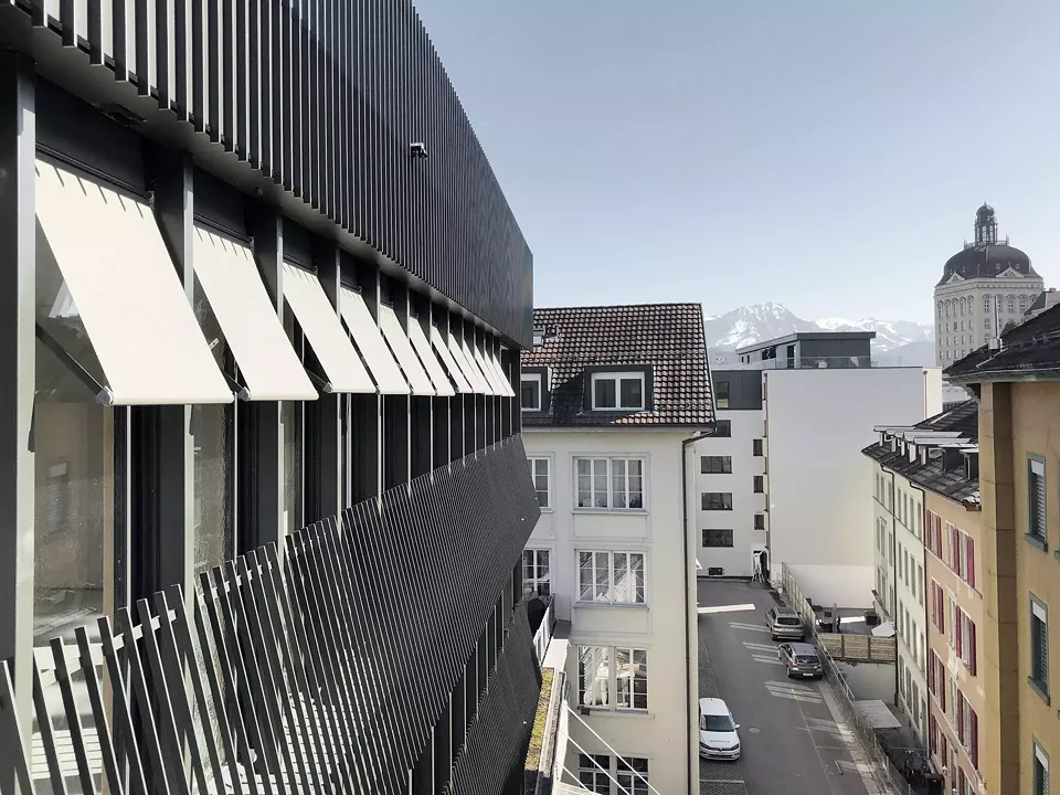 Blick in den Hof