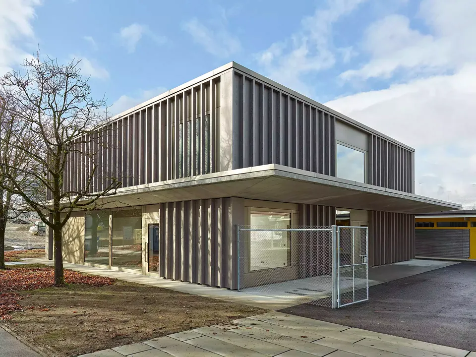 Façade bâtiment Sud