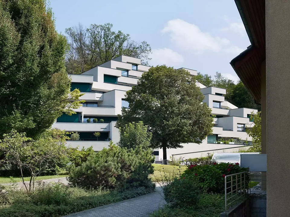 Plateaux de Berne Sicht vom Quartier