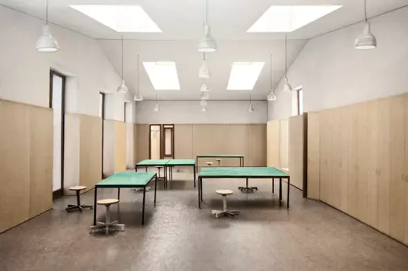 Modellbild Modellbau Werkstatt Studenten, 2OG, A1