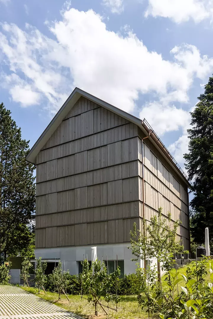 Geschlossene Fassade