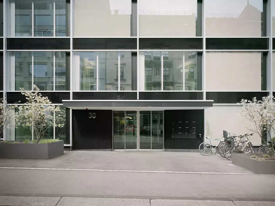 Entrée Brandschenkestrasse 30