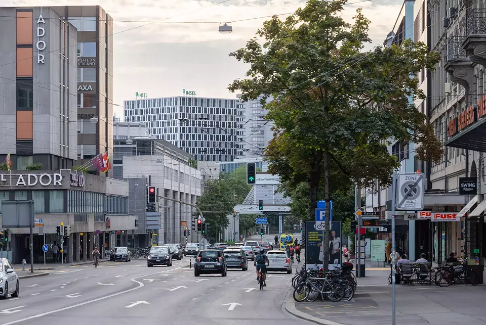 Insel in der Stadt