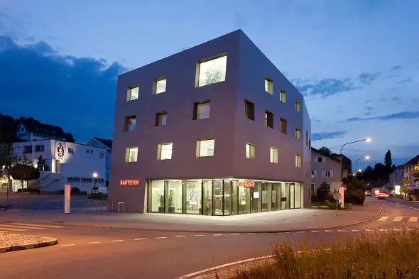 Nachtansicht Kreisel