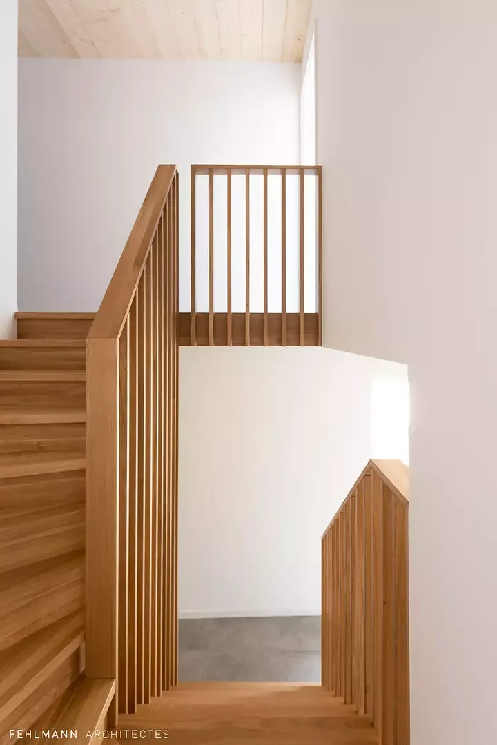 Escalier en bois