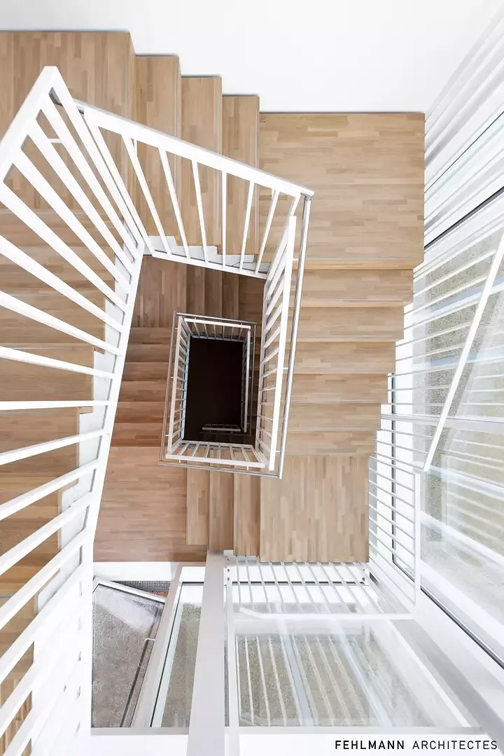 L'escalier central