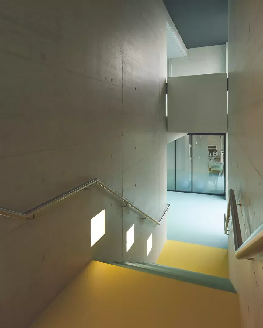 escaliers et polychromie