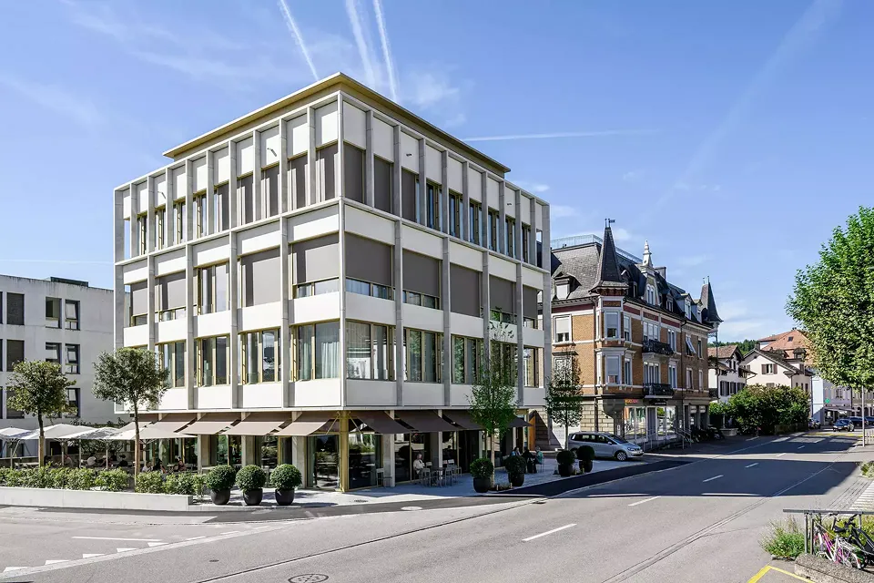 Ansicht Bahnhofstrasse / Seidenstrasse