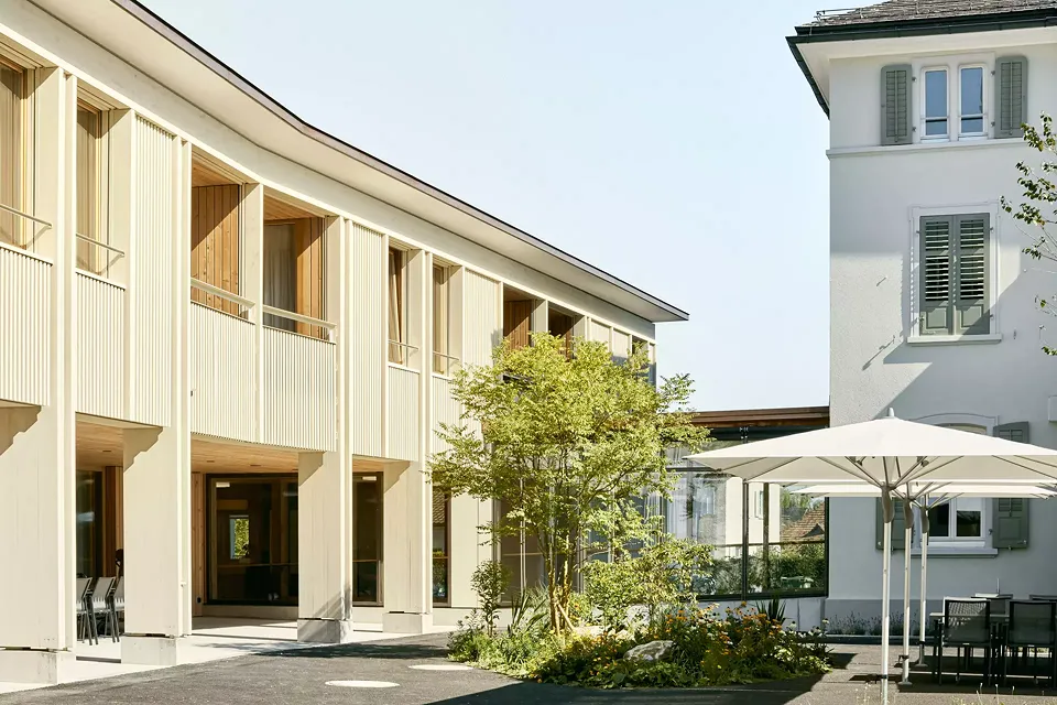 Anbindung Villa-Erweiterungsbau