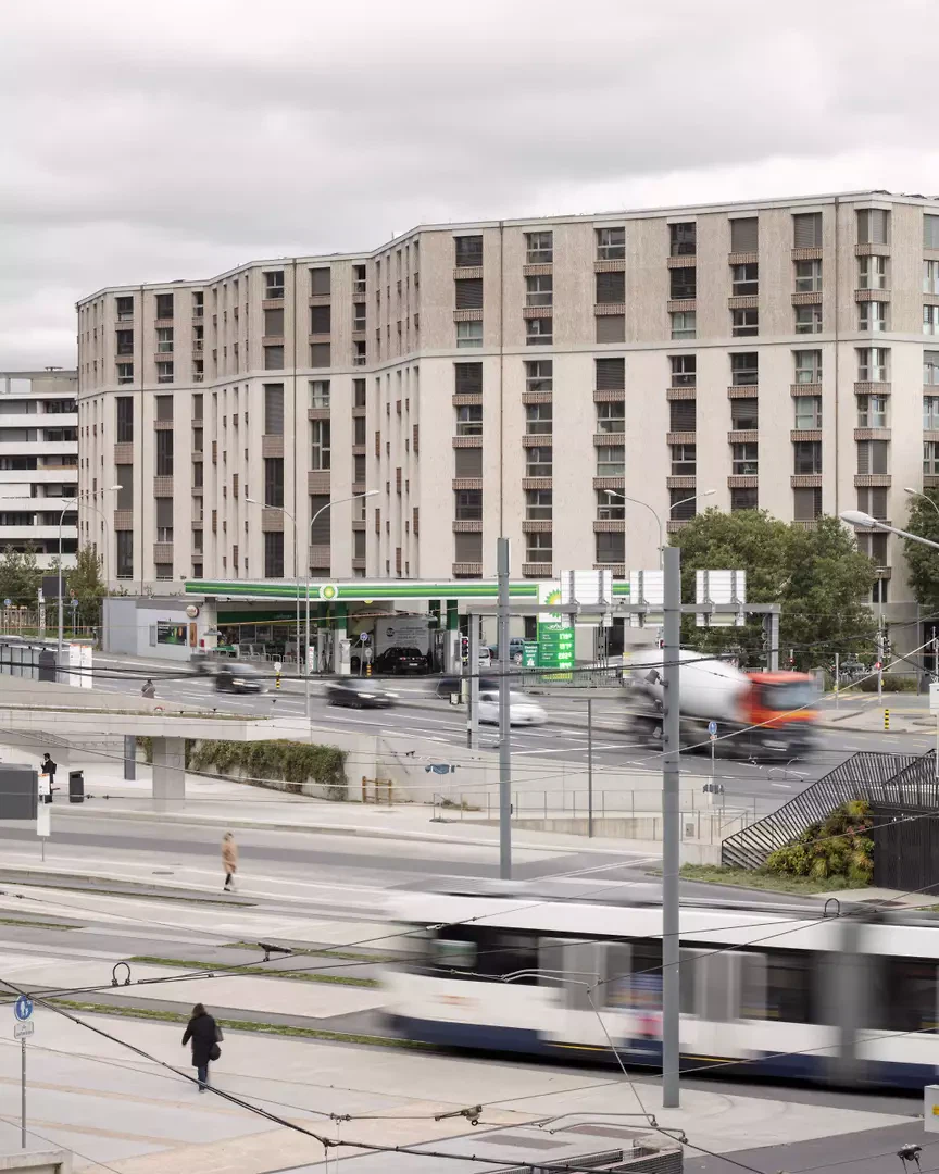 Ansicht der Haltestelle Lancy-Bachet