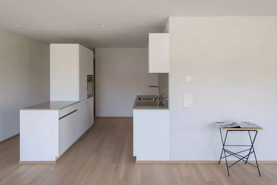 Küche und Garderobe