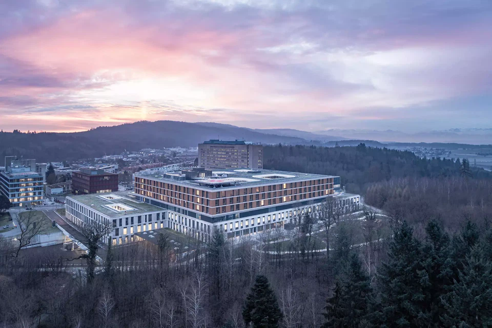 Kantonsspital Baden aus der Vogelperspektive I