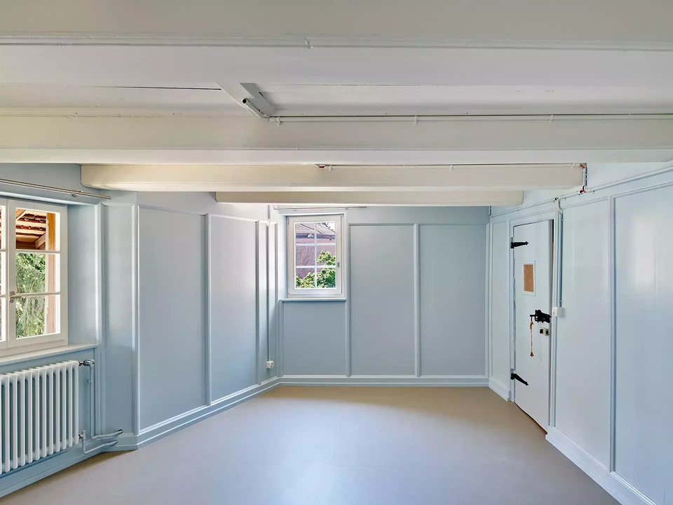 Pfrundhaus Keiser, Kanonenhaus, Zug – Schlafzimmer 2. Obergeschoss