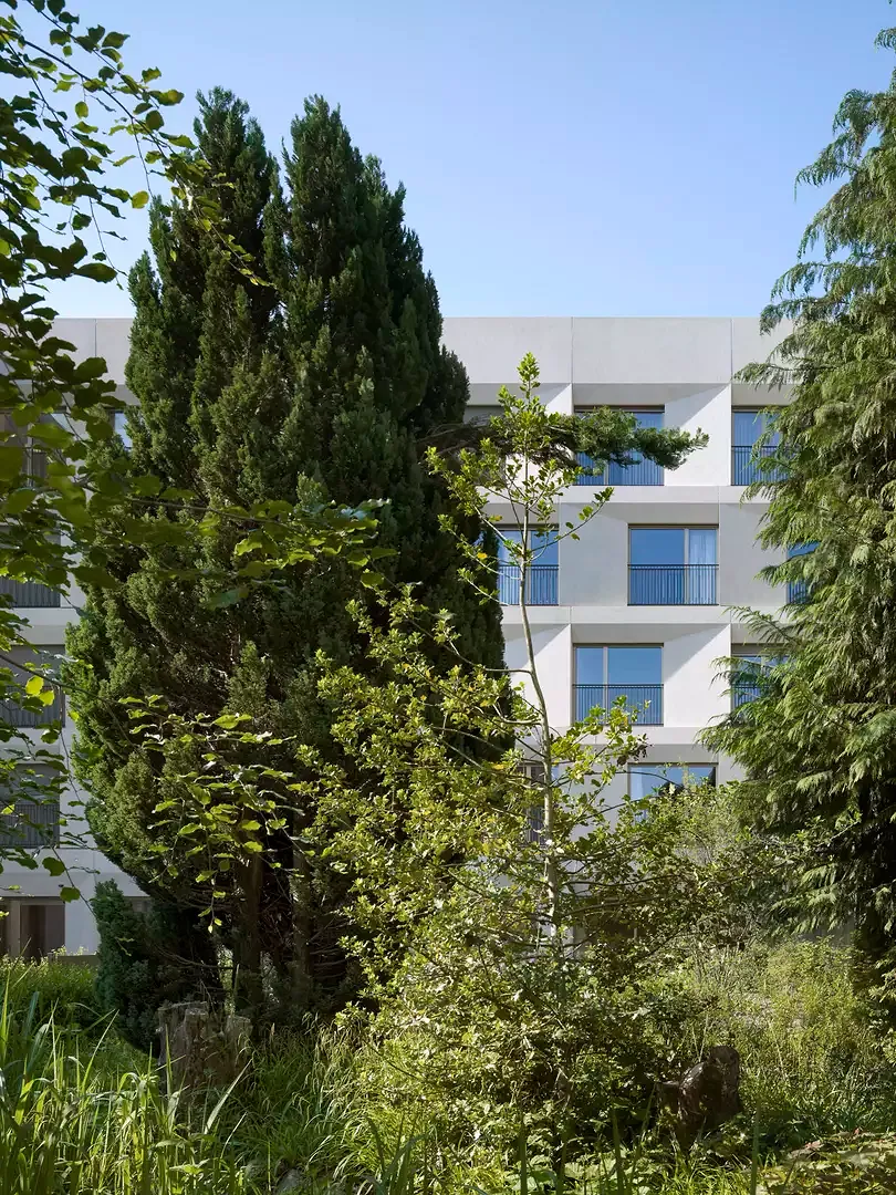 Fassade Garten