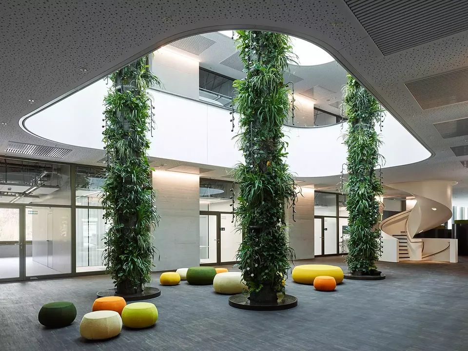 Grünraum - Zitrusgarten im 1. Obergeschoss