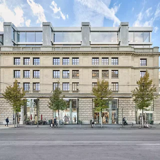 Transformation de l'ancienne bourse de Zurich