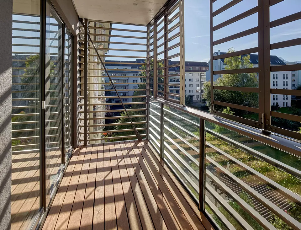 Balkon, Lindenhausstrasse