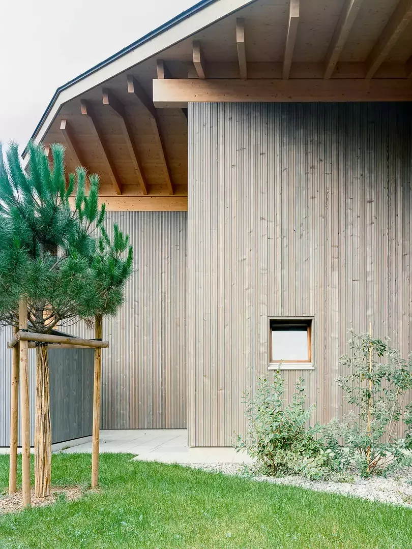 Façade en bois