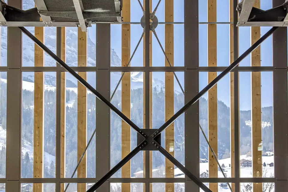 V-Bahn Terminal Grindelwald, Ausblick