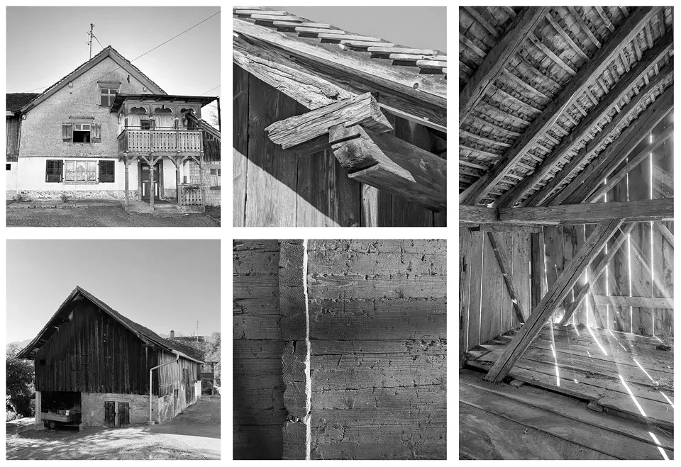 Aufgegebenes Bauerbe: Bauernhaus aus dem 19. Jh in Eschen FL