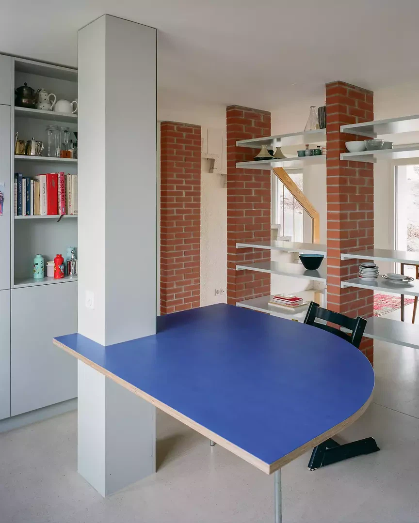 Zentraler Küchentisch