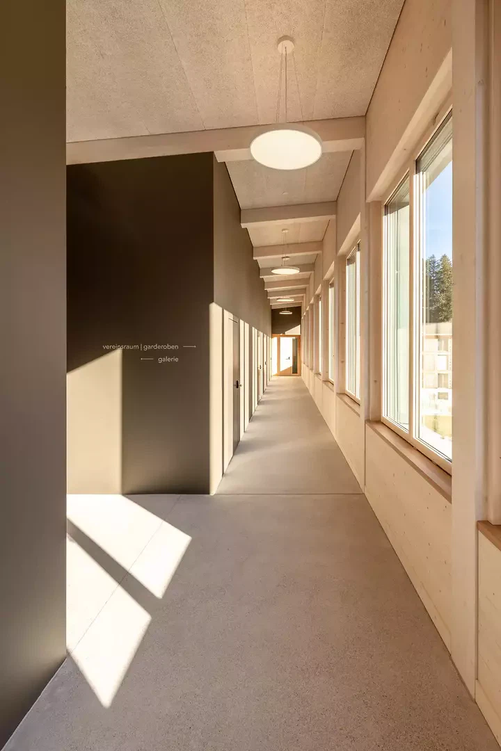 Fassadenseitige Schmutzzone