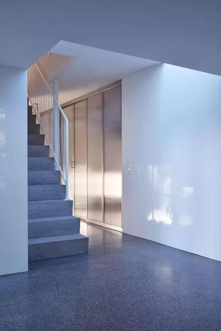 Zolli, Umbau Zollikon, Treppe zum Erdgeschoss