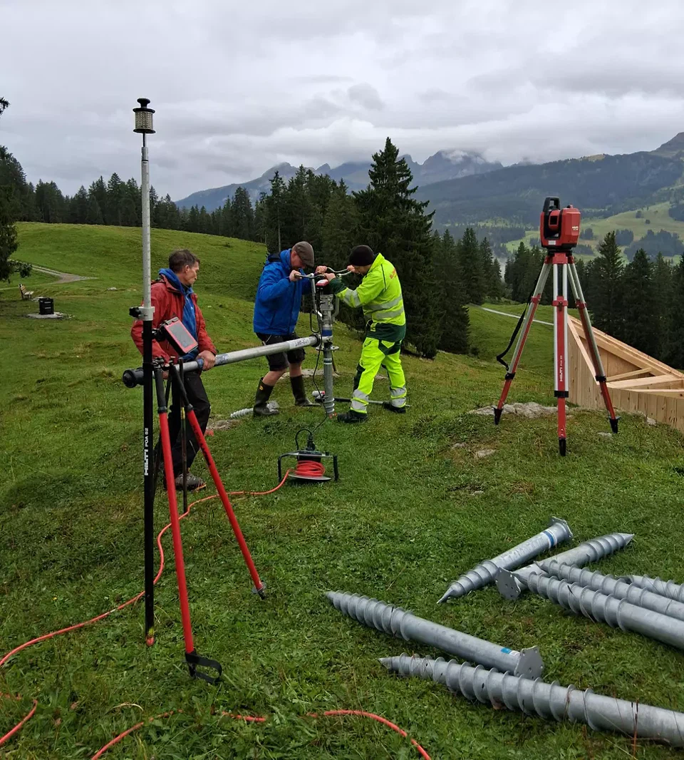 Aufbau Thur- und Neckerweg, Gamplüt