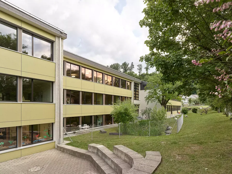 Sanierte Bestandsbauten