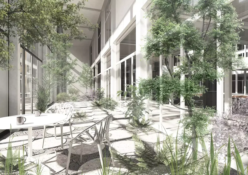Cafe/Windfang