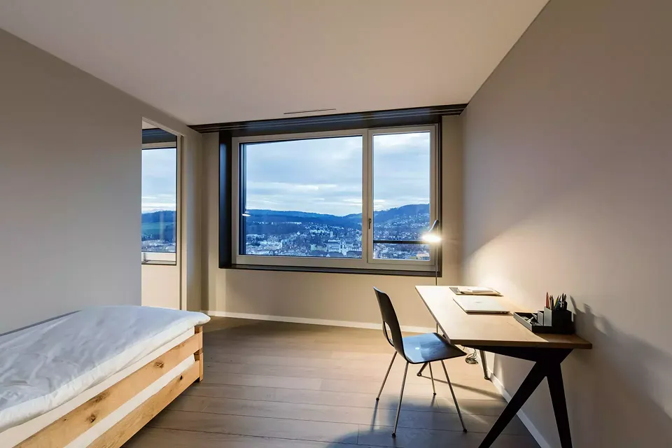 Limmat Tower, appartement - chambre
