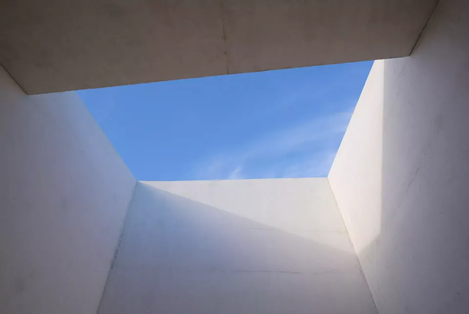Zenitlicht über Loggia