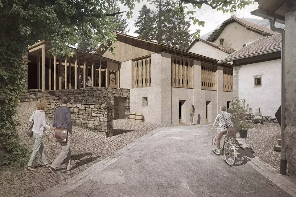 Visualisierung Schlossgasse