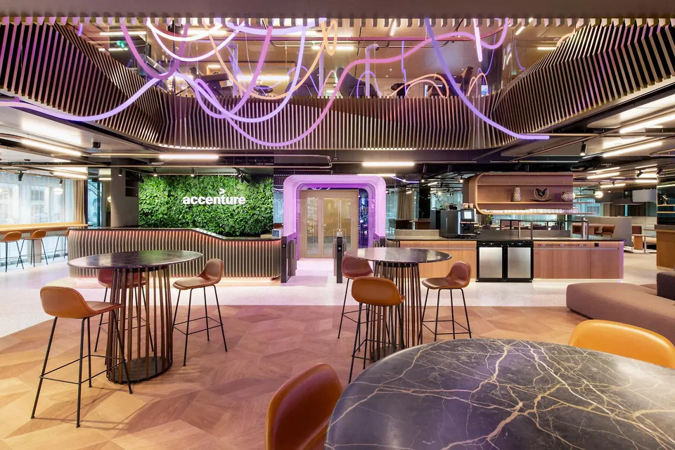 Accenture Campus Zurich, Sihlstrasse - Empfang