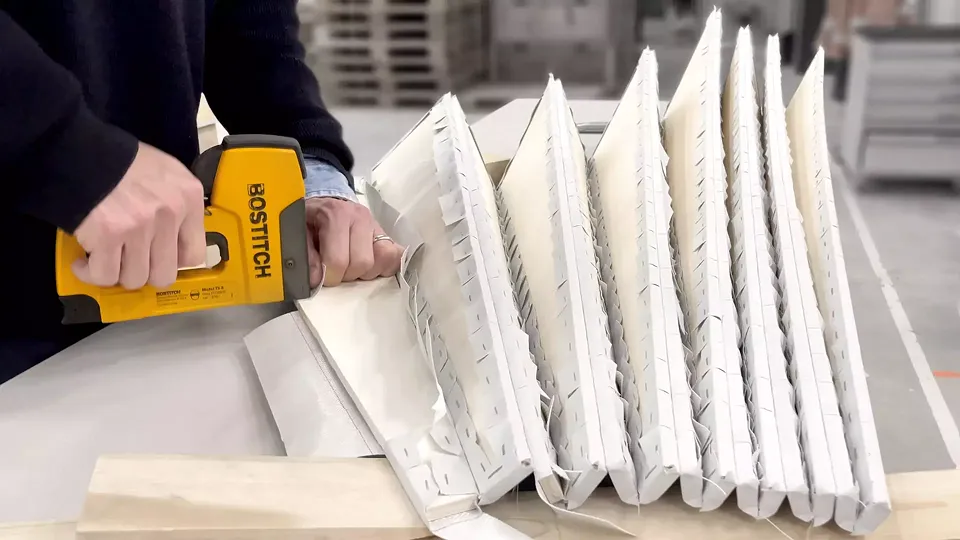 Prefabrication assembly of the Unfold Form-work