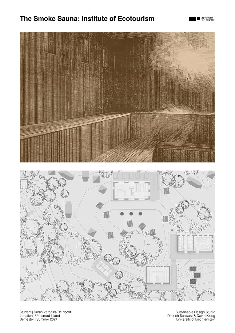 The Smoke Sauna: Institute of Ecotourism	, Unnamed Island, Sarah Veronika Reinbold