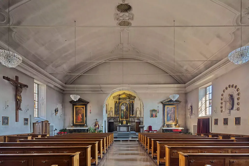 Ansicht Chor (Vorzustand)