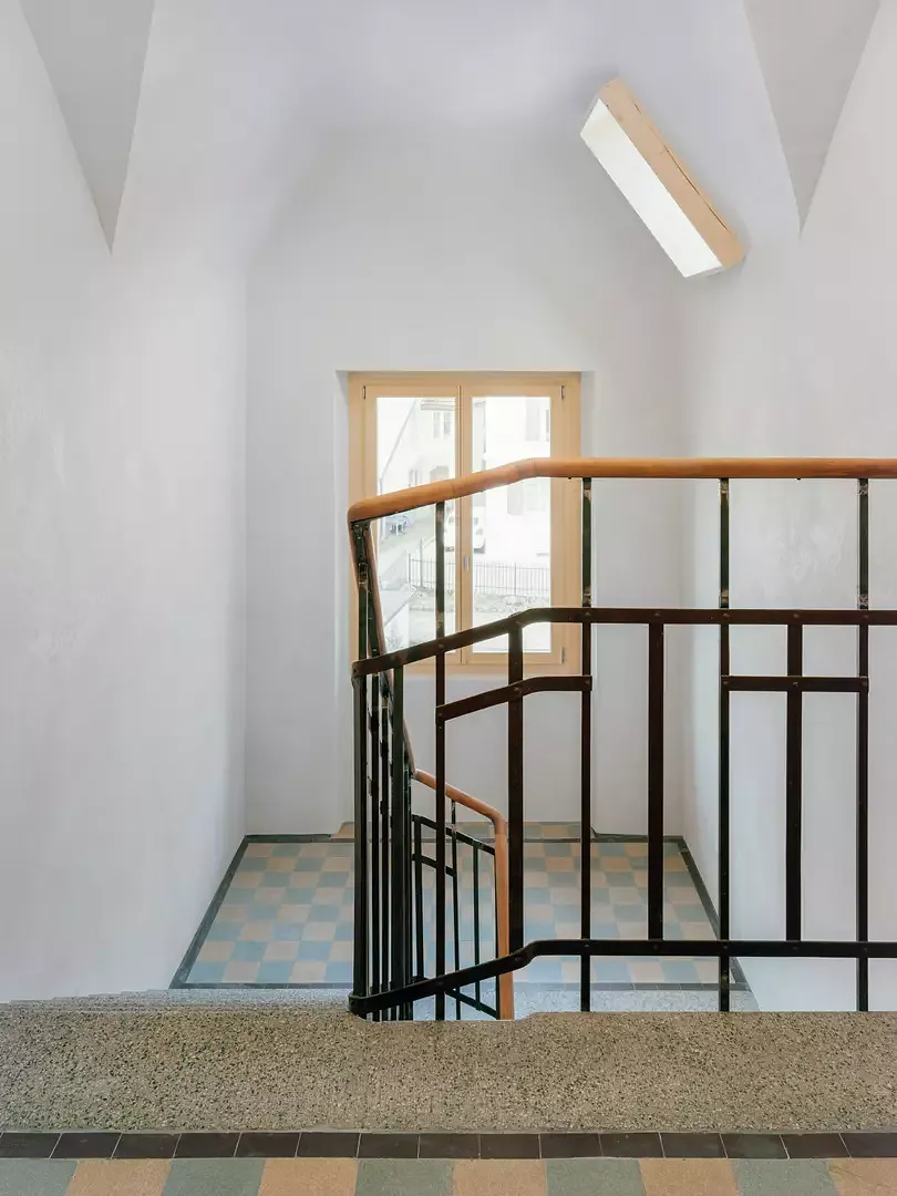 Cage d’escalier historique valorisée