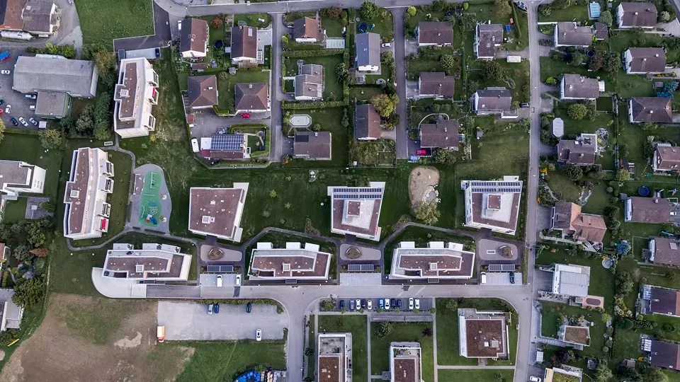 Vue de dessus (drone)