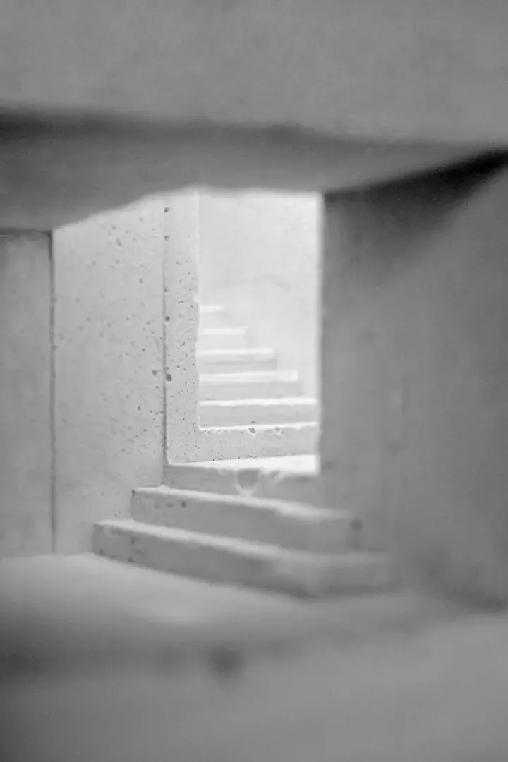 Modellfoto Treppe