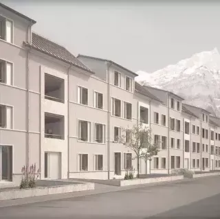Ortsspezifisches Verdichten in Glarus: Ein Haus für kommunikative Familien