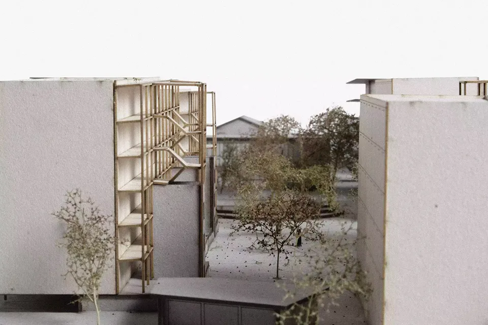 Image maquette sur connectivité escalier 200