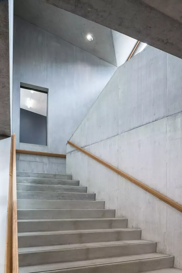 Räumliche Vielfalt im Treppenhaus