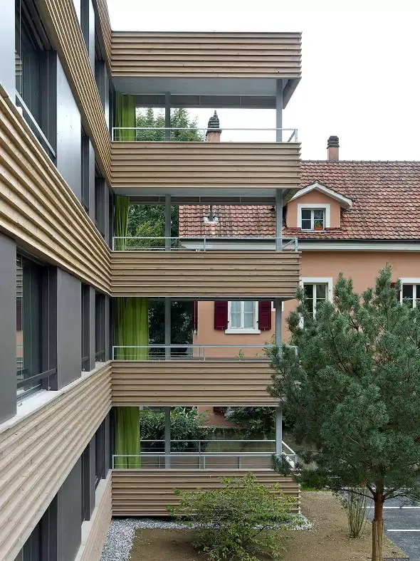 Aussenansicht Balkon